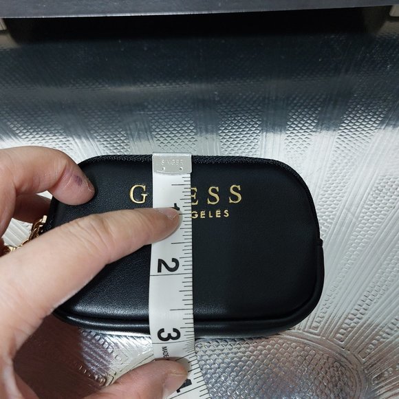 Guess Los Angeles Mini Keychain Clip Case Pouch Small 2 COLORS TO CHOOSE FROM - Picture 6 of 12